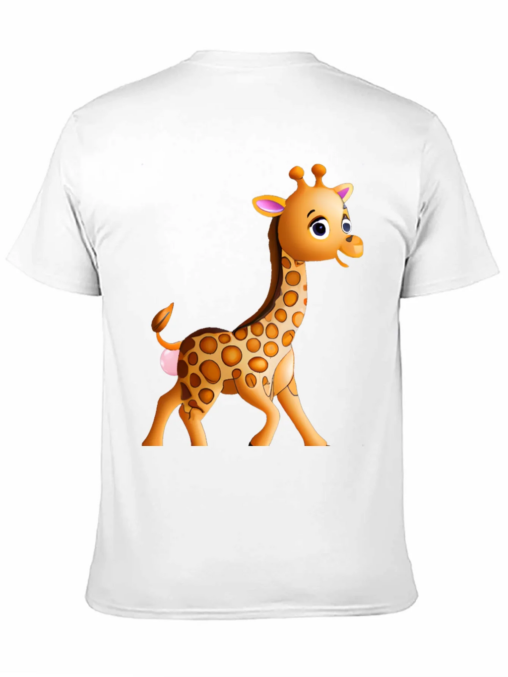 Cartoon Giraffe Graphic T-Shirt product image 10