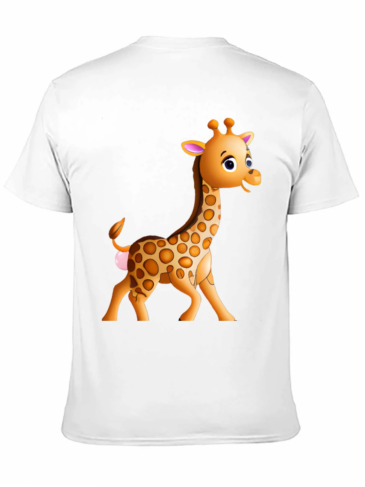 Cartoon Giraffe Graphic T-Shirt product image 10
