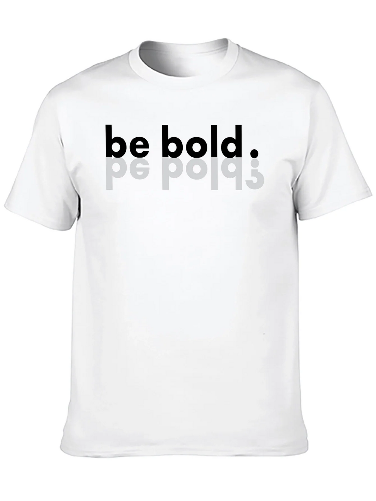 Be Bold Mirror Tee - Black Graphic T-Shirt product image 9