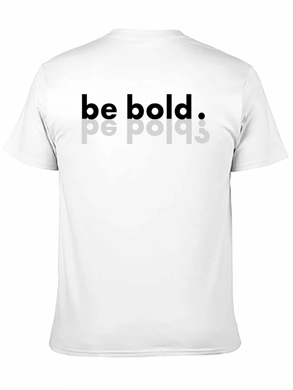 Be Bold Mirror Tee - Black Graphic T-Shirt product image 10
