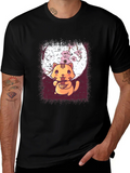 Ramen Cat Graphic Tee - Cute Anime Style product image 1