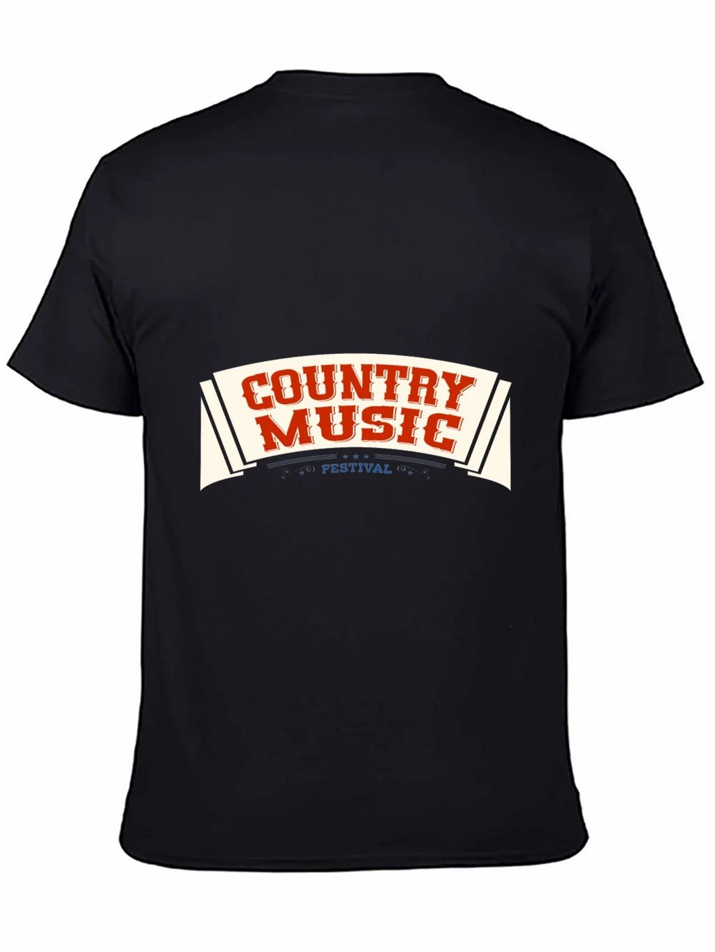 Country Music Festival Graphic T-Shirt - Black product image 4