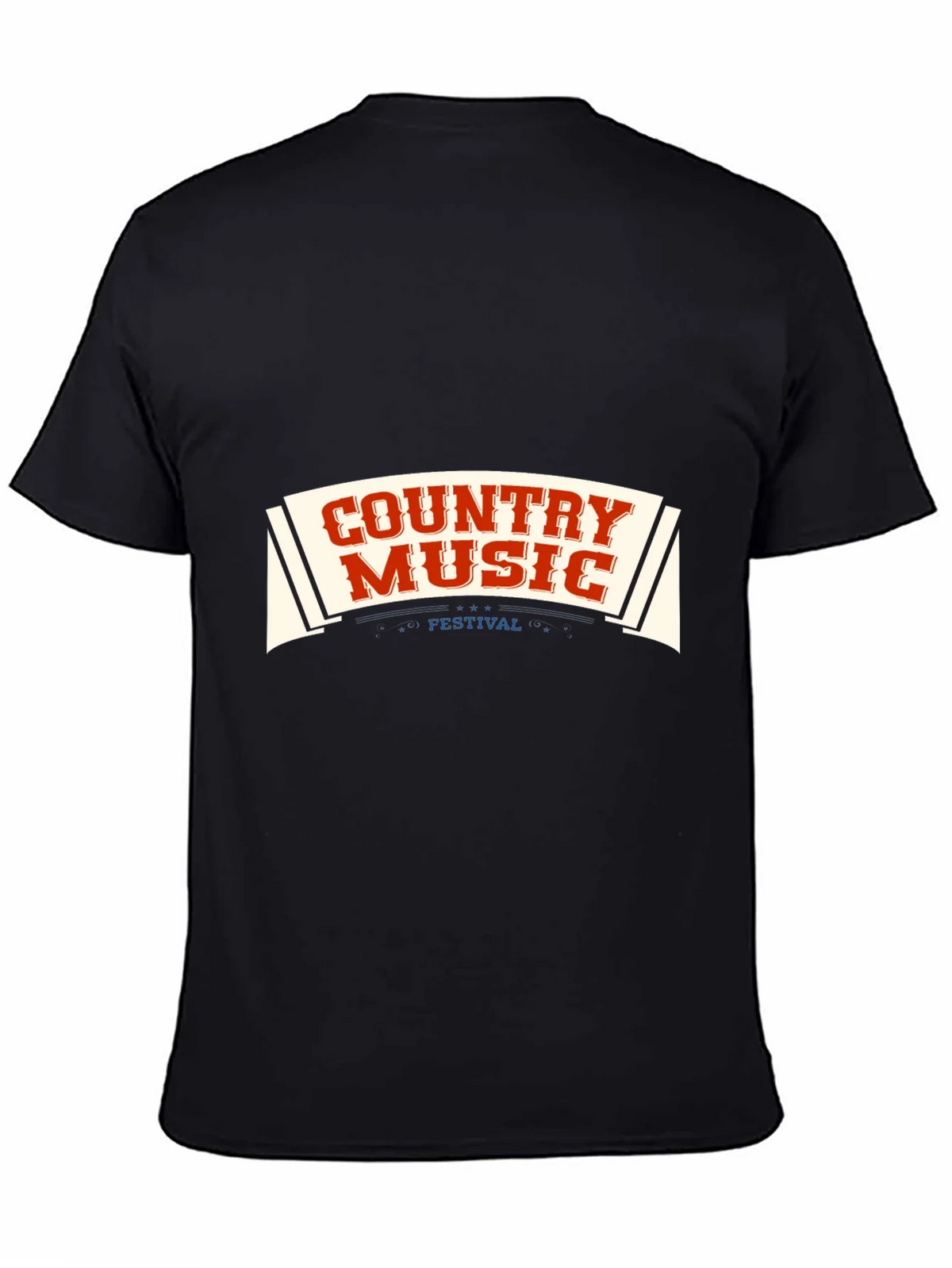 Country Music Festival Graphic T-Shirt - Black product image 4