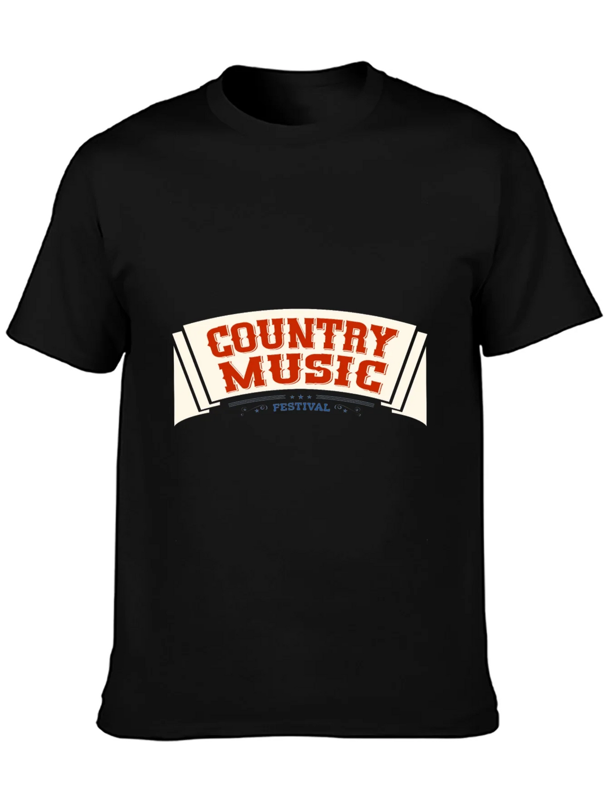 Country Music Festival Graphic T-Shirt - Black product image 3