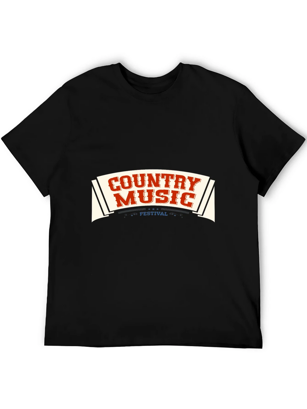 Country Music Festival Graphic T-Shirt - Black product image 5