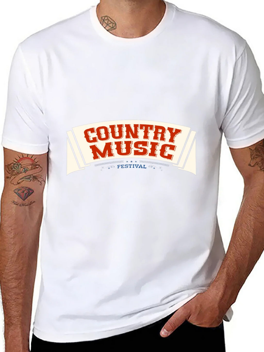 Country Music Festival Graphic T-Shirt - Black product image 7