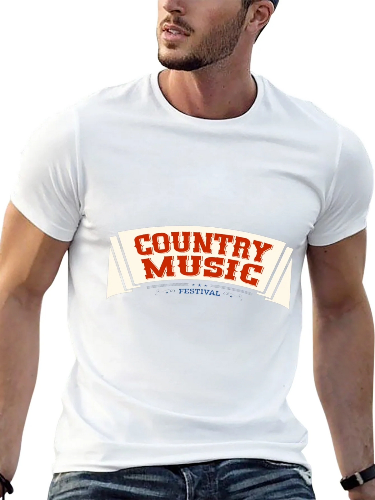 Country Music Festival Graphic T-Shirt - Black product image 12