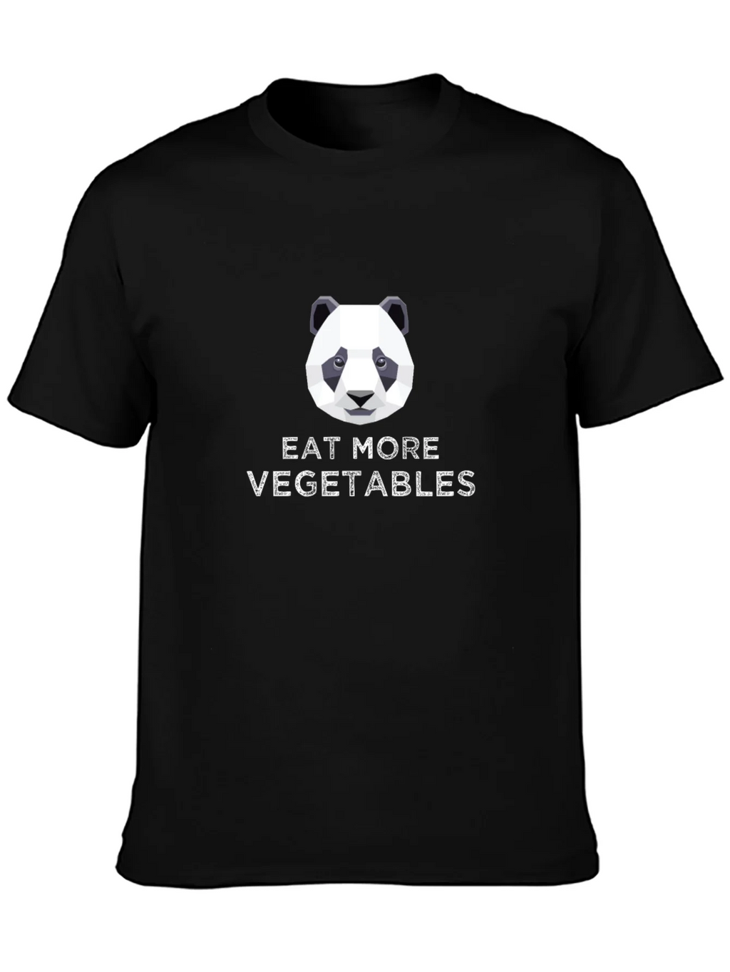 Eat More Vegetables Panda T-Shirt product image 2