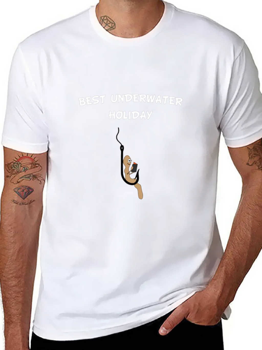 Best Underwater Holiday T-Shirt - Funny Fishing Tee product image 7
