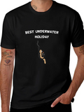 Best Underwater Holiday T-Shirt - Funny Fishing Tee product image 1