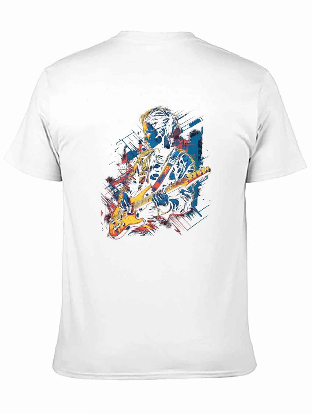 Guitar Player Graphic Black Tee product image 10
