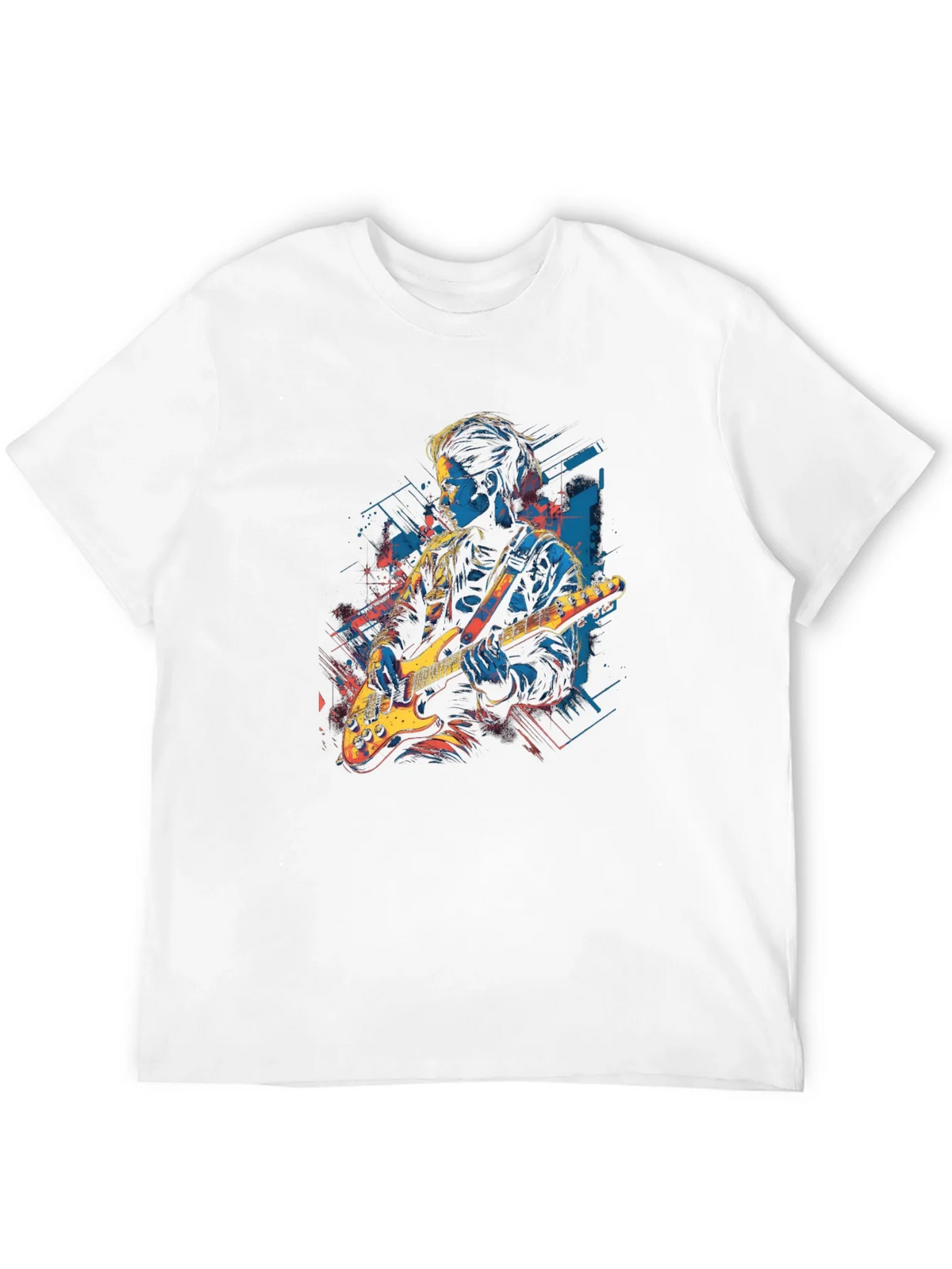 Guitar Player Graphic Black Tee product image 11
