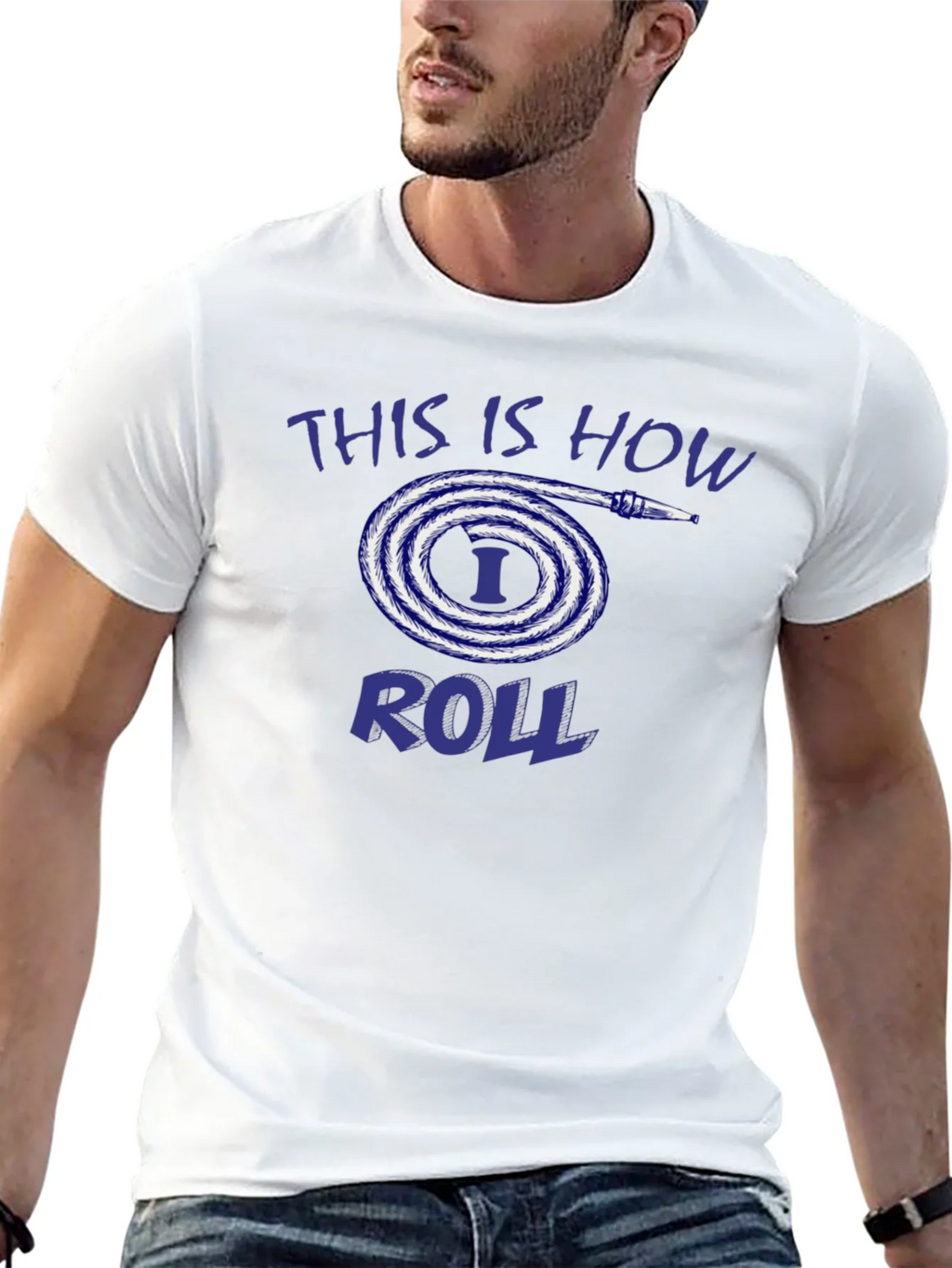 This is How I Roll Fire Hose T-Shirt product image 12
