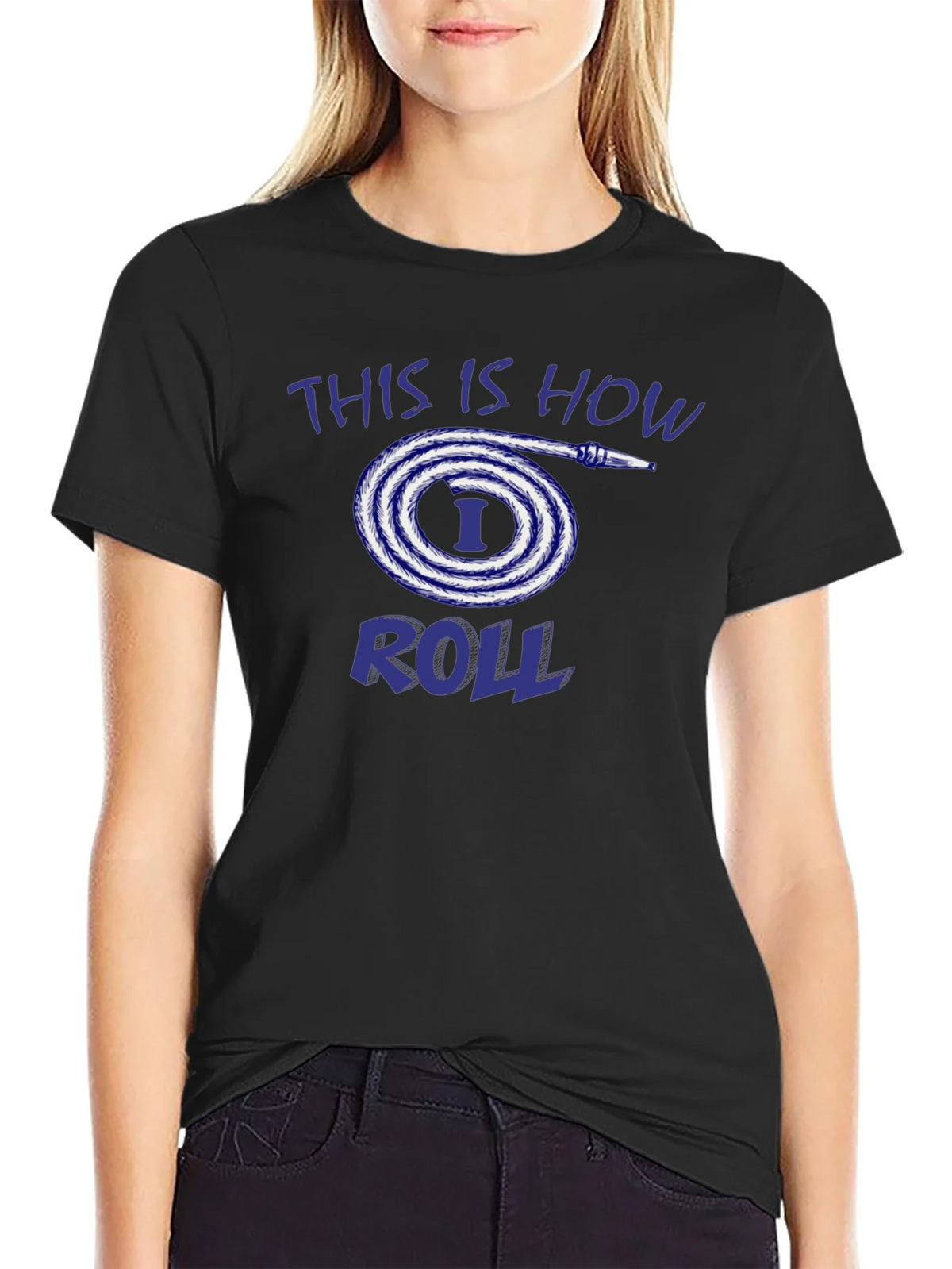 This is How I Roll Fire Hose T-Shirt product image 2