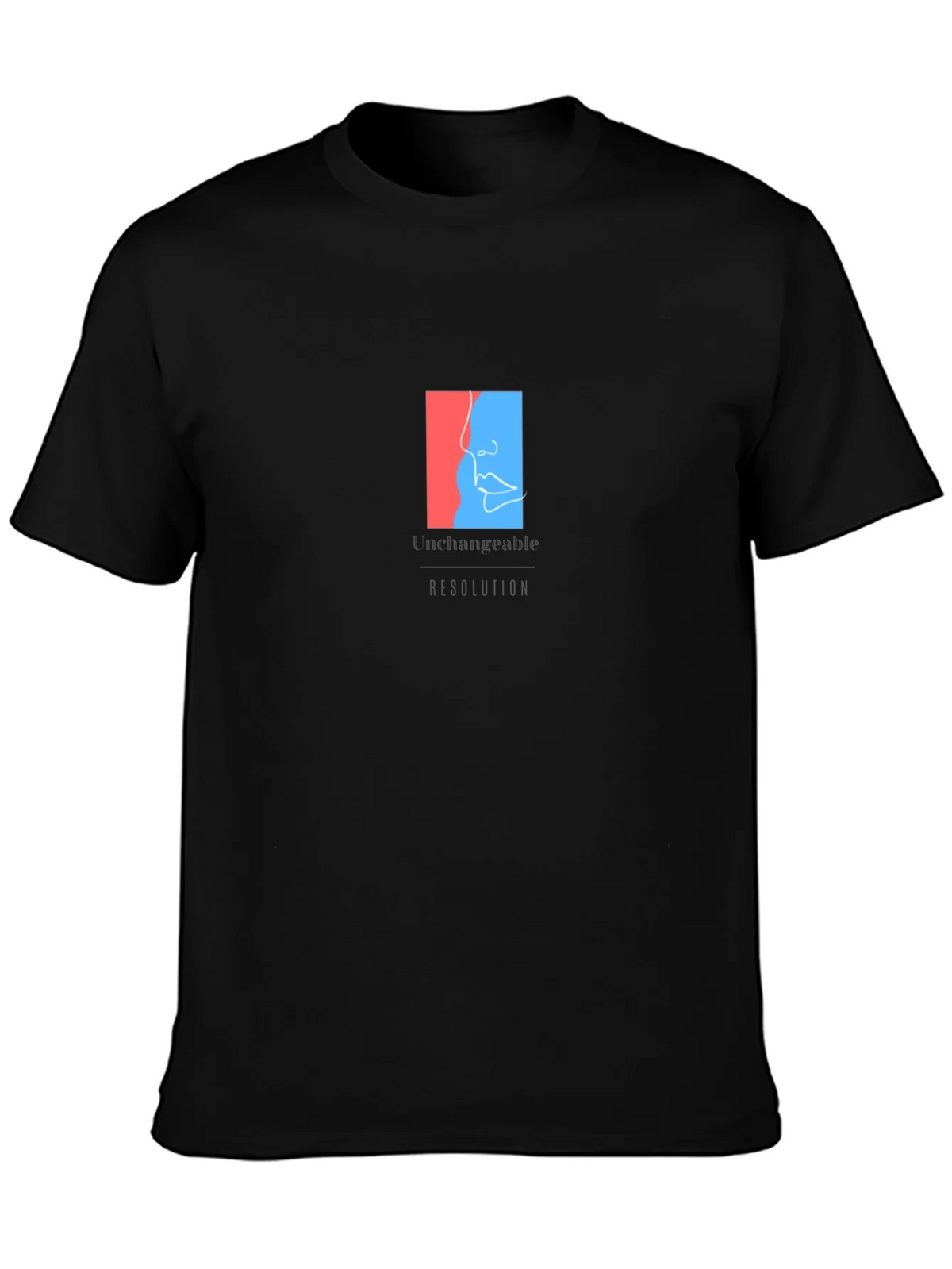 Unchangeable Graphic Tee - Premium Black Cotton product image 3