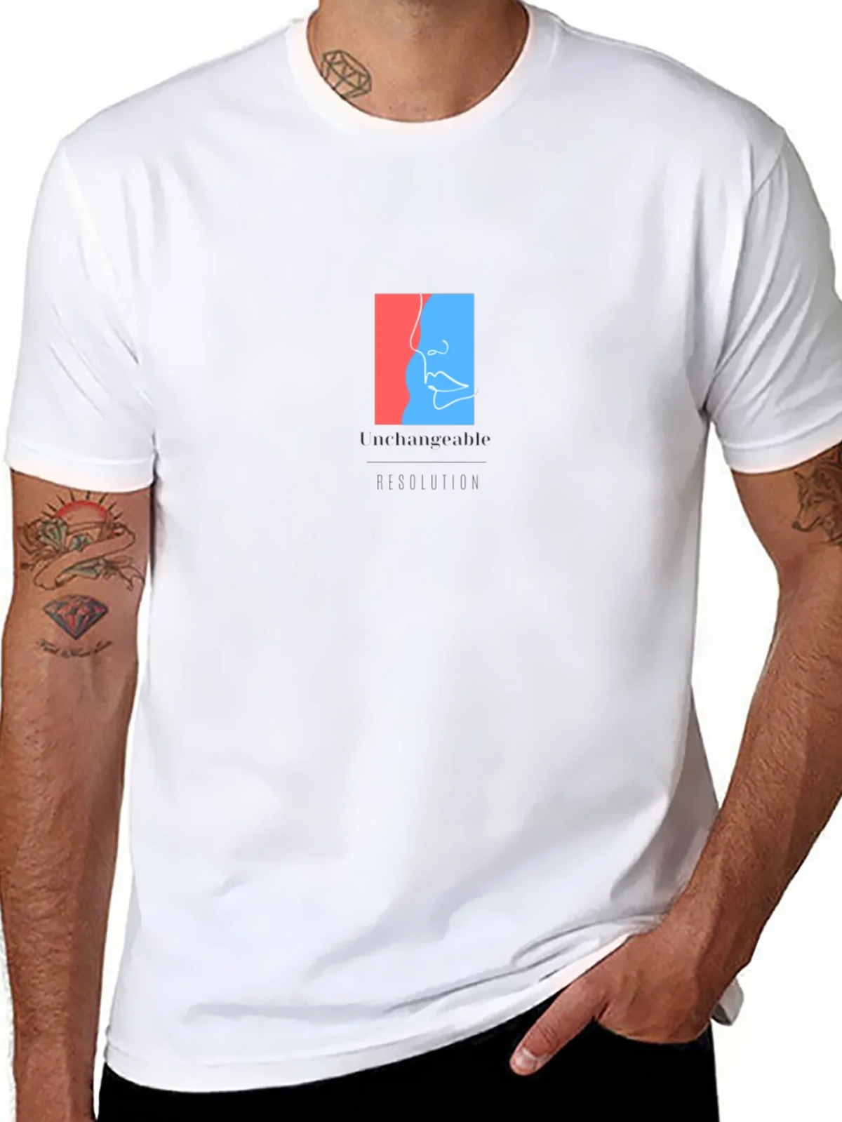 Unchangeable Graphic Tee - Premium Black Cotton product image 7