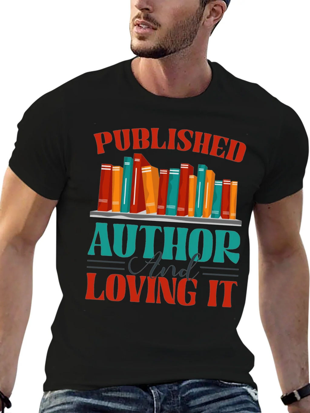 Published Author & Loving It T-Shirt product image 6