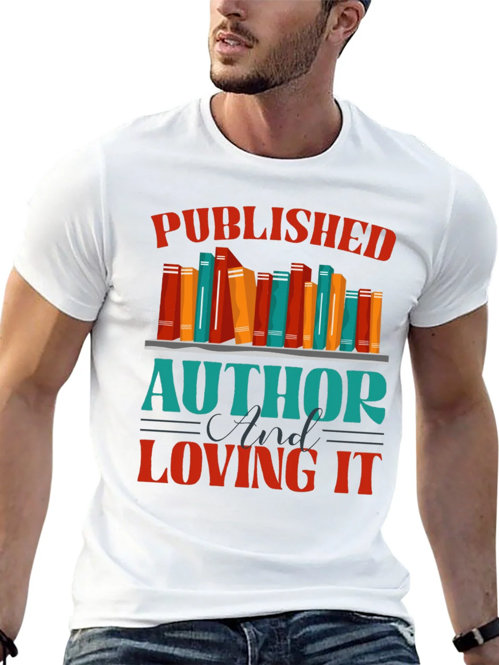 Published Author & Loving It T-Shirt product image 12