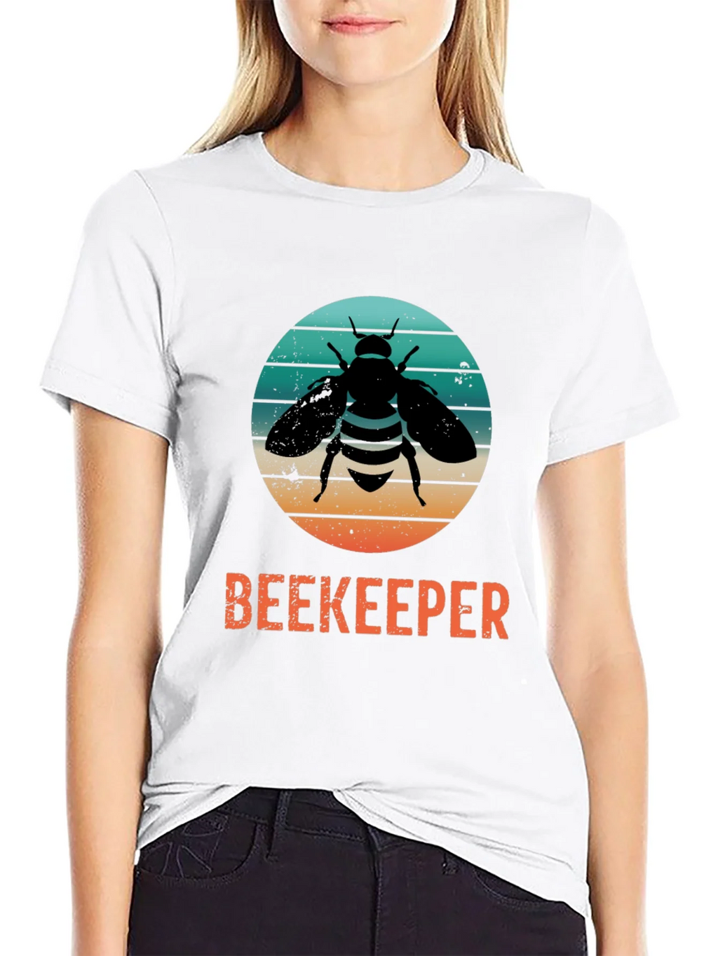 Beekeeper Bee T-Shirt - Honey Lover Retro Style Tee product image 8