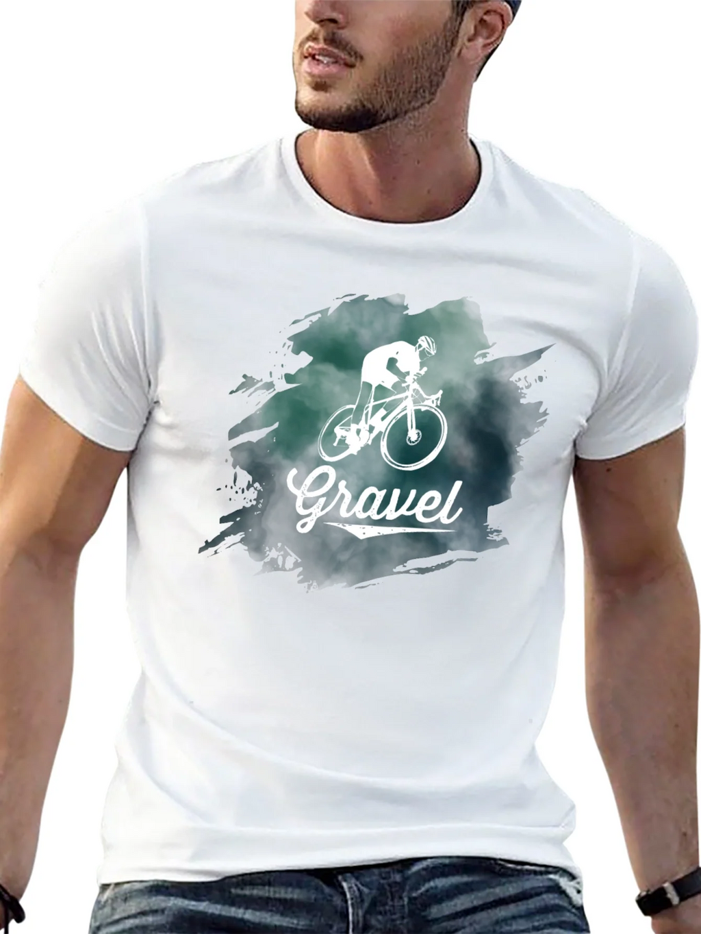 Gravel Cycling T-Shirt - Black product image 12