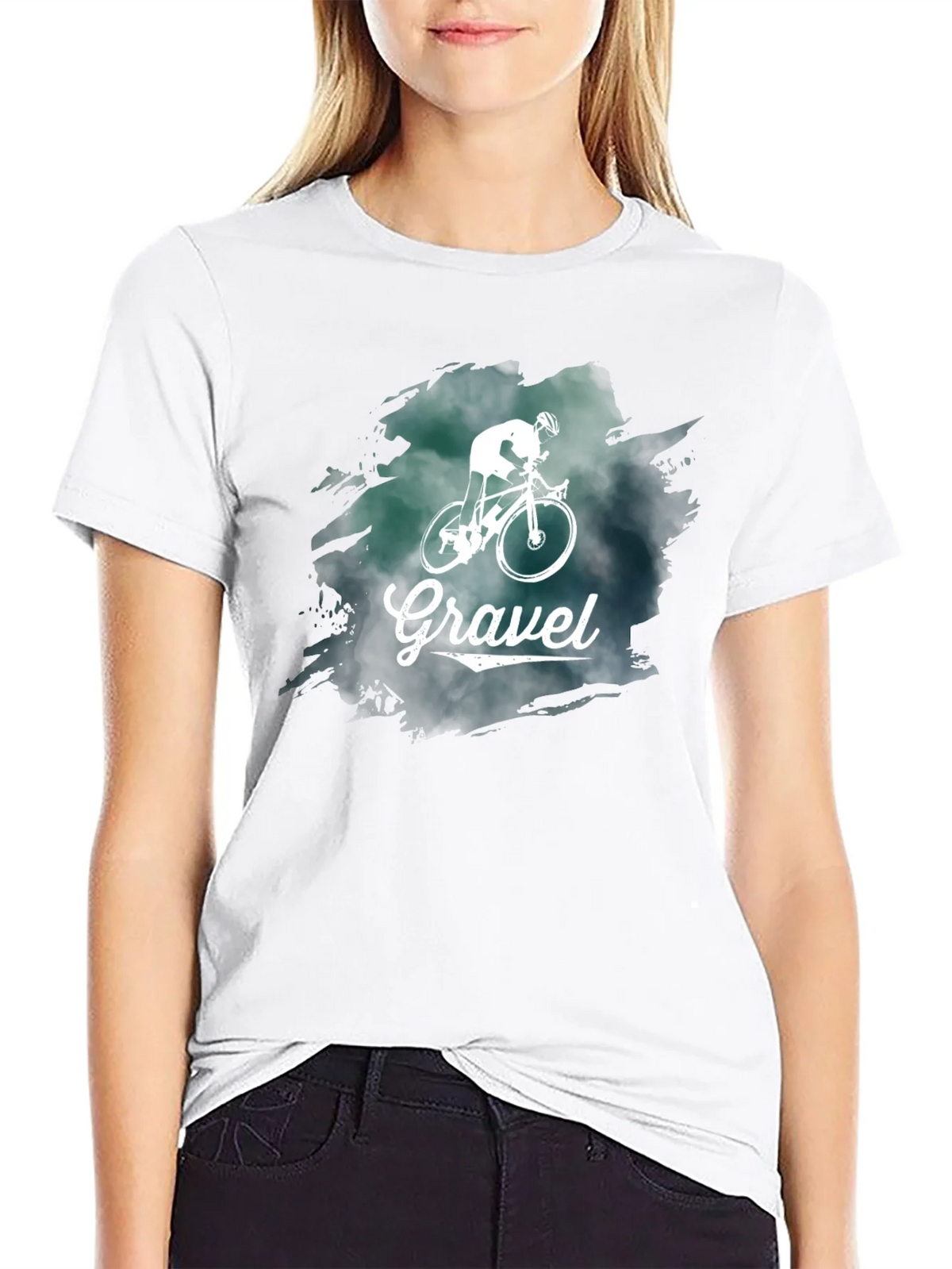 Gravel Cycling T-Shirt - Black product image 8