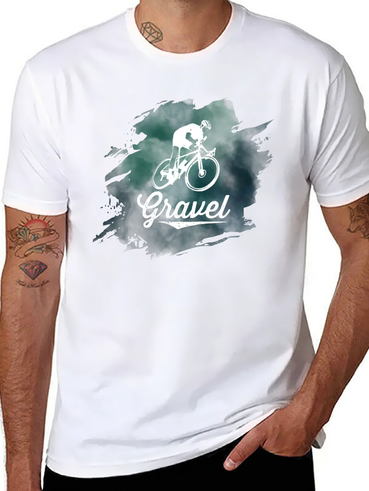 Gravel Cycling T-Shirt - Black product image 7