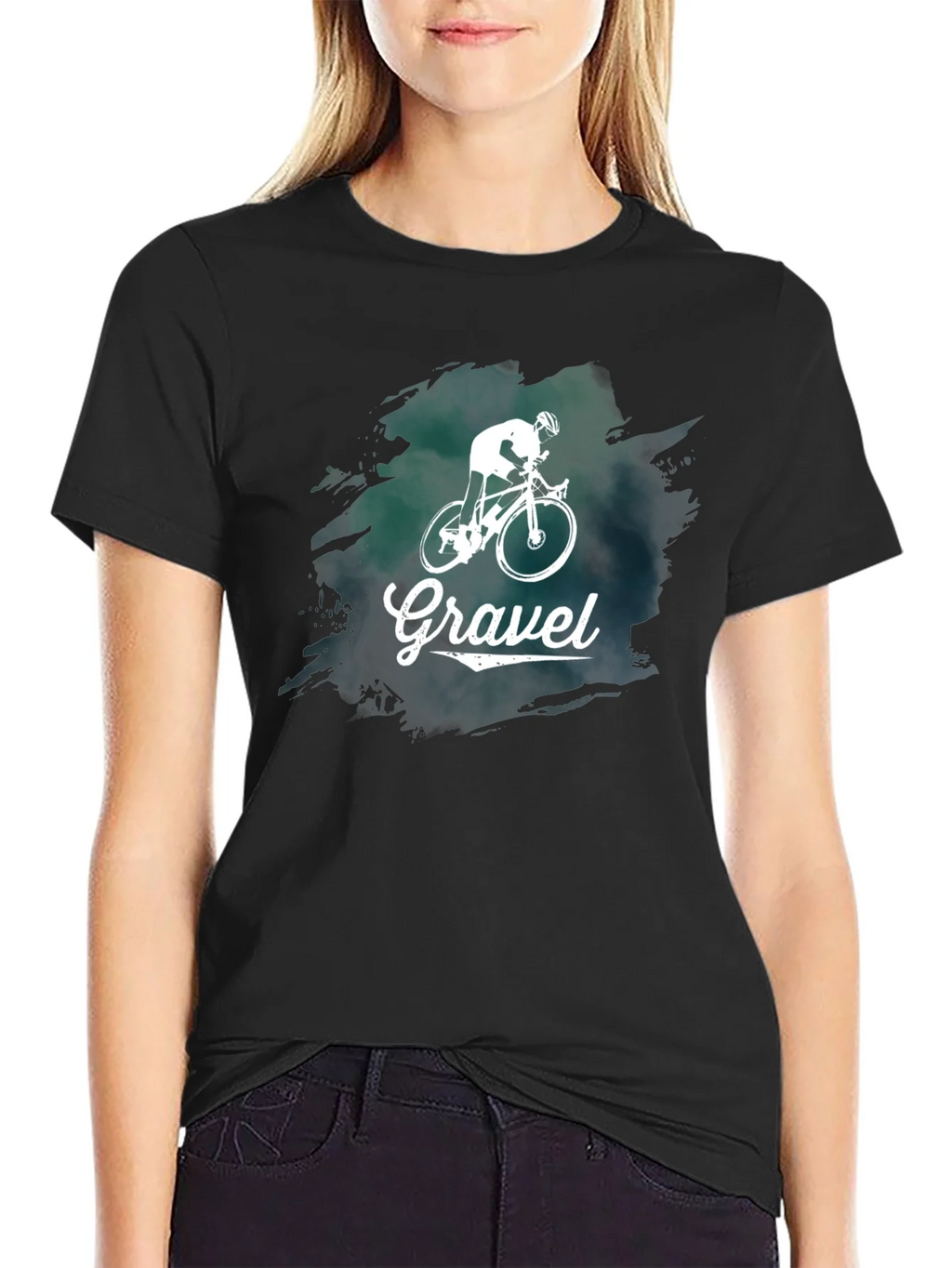 Gravel Cycling T-Shirt - Black product image 2