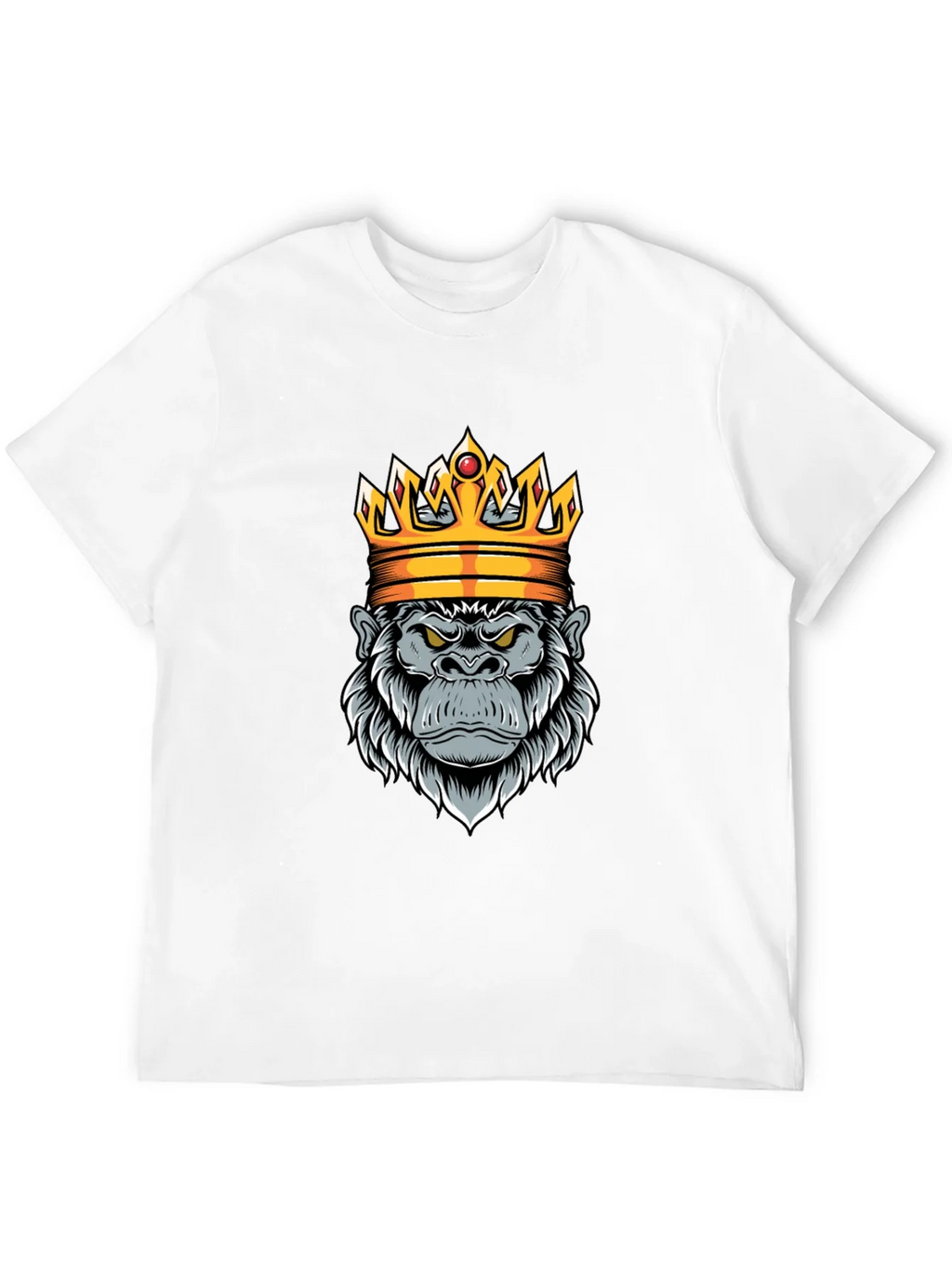 King Gorilla Graphic Tee - Black Cotton product image 10
