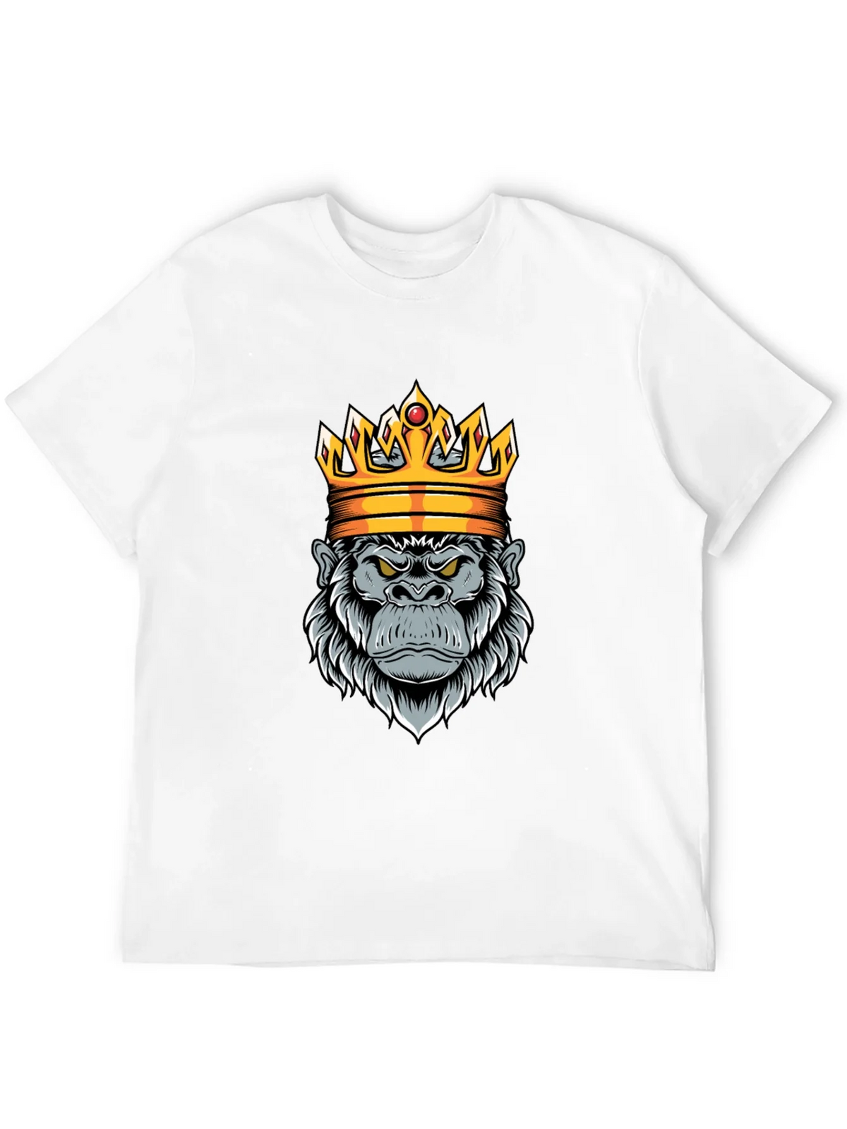 King Gorilla Graphic Tee - Black Cotton product image 10