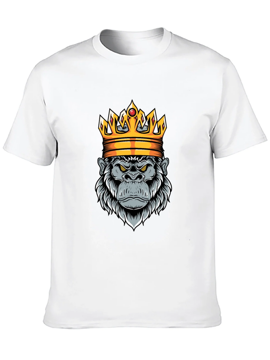 King Gorilla Graphic Tee - Black Cotton product image 8