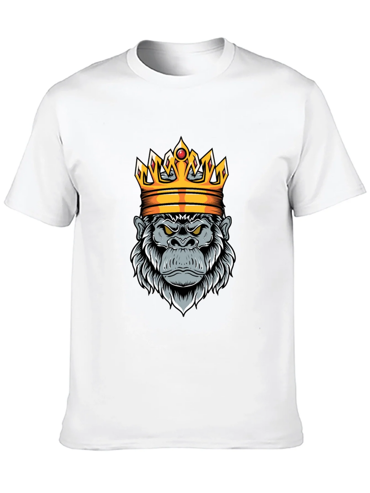 King Gorilla Graphic Tee - Black Cotton product image 8