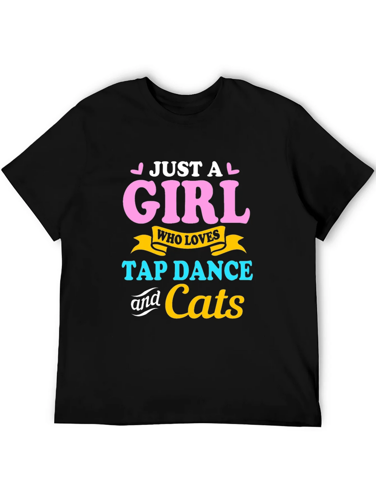 Just A Girl Who Loves Tap Dance & Cats T-Shirt product image 2