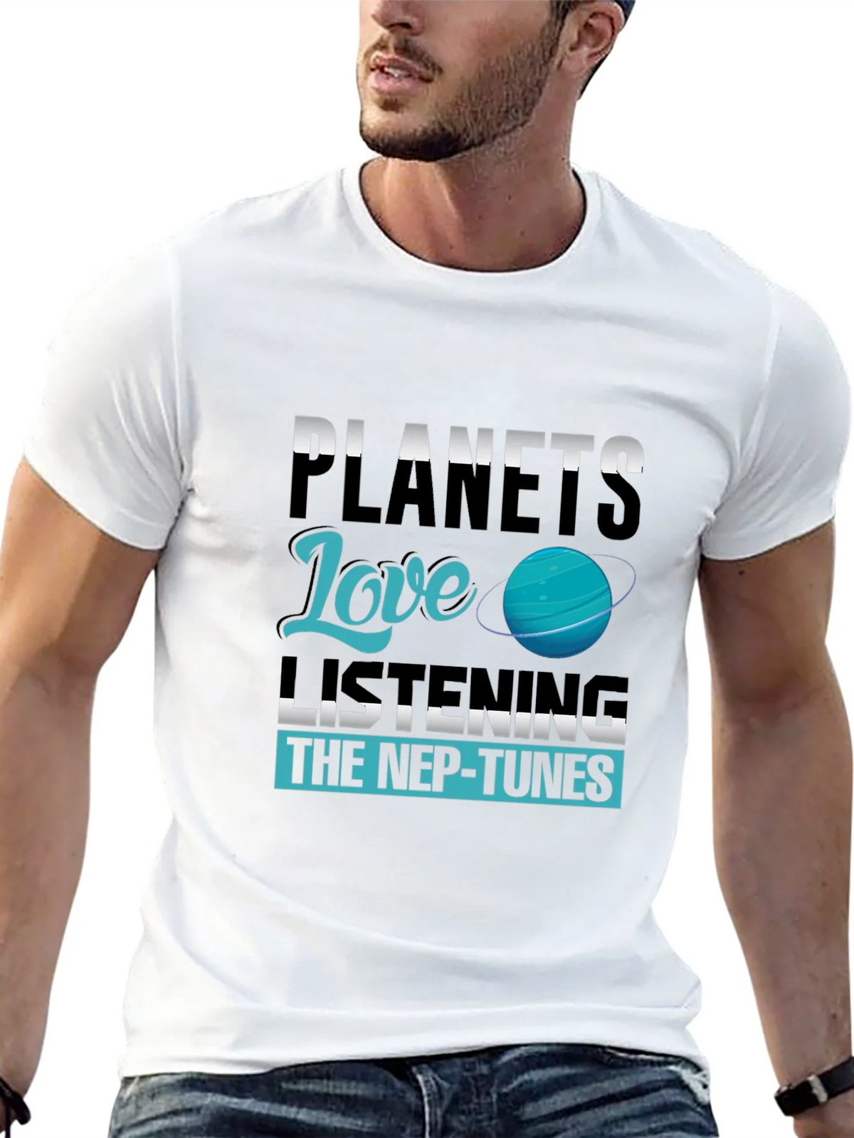 Planets Love The Nep-Tunes T-Shirt product image 12