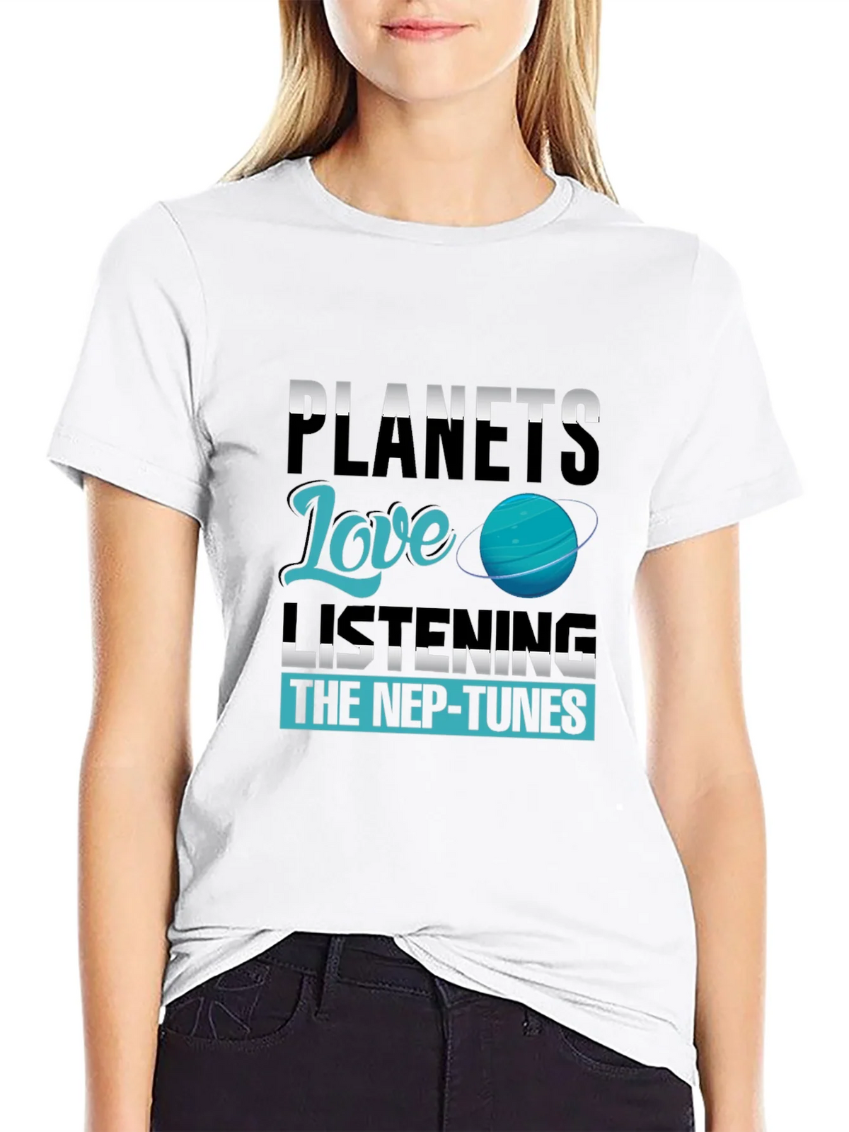 Planets Love The Nep-Tunes T-Shirt product image 8