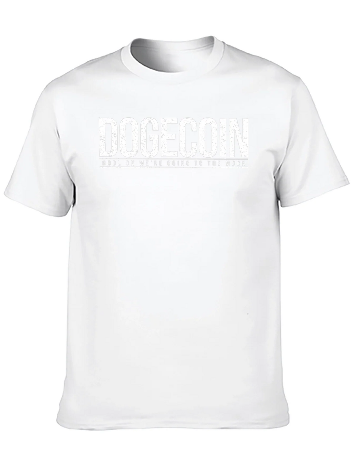 Dogecoin HODL Moon Black T-Shirt product image 9