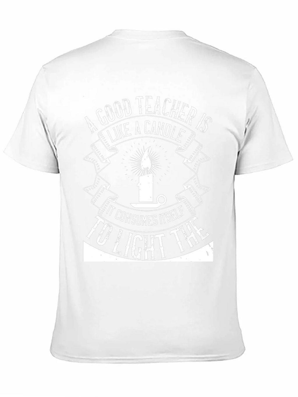 Teacher Candle T-Shirt - A Good is Like a product image 10