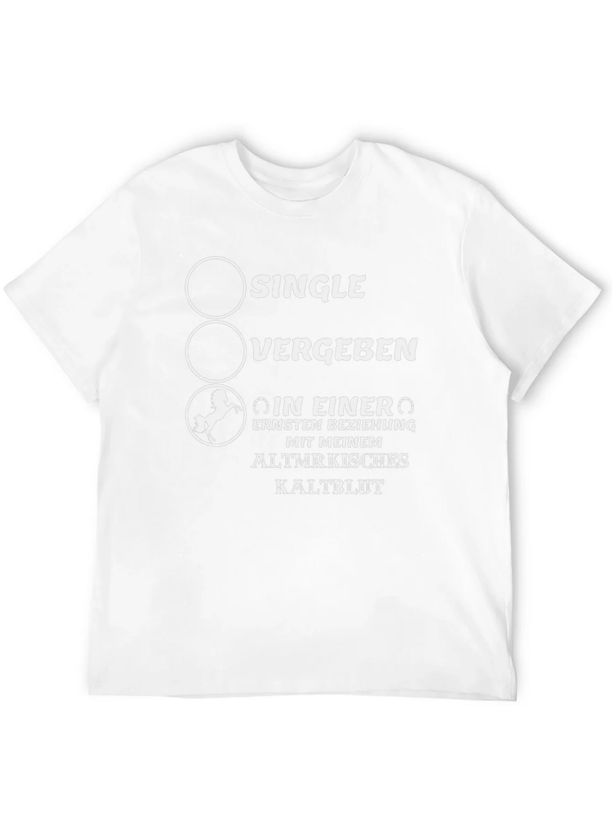 Single Vergeben or Horse Lover? T-Shirt product image 11