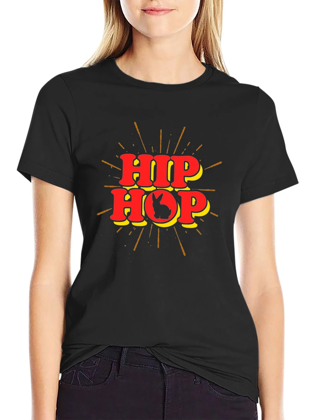 Hip Hop Easter Bunny T-Shirt - Mens product image 2