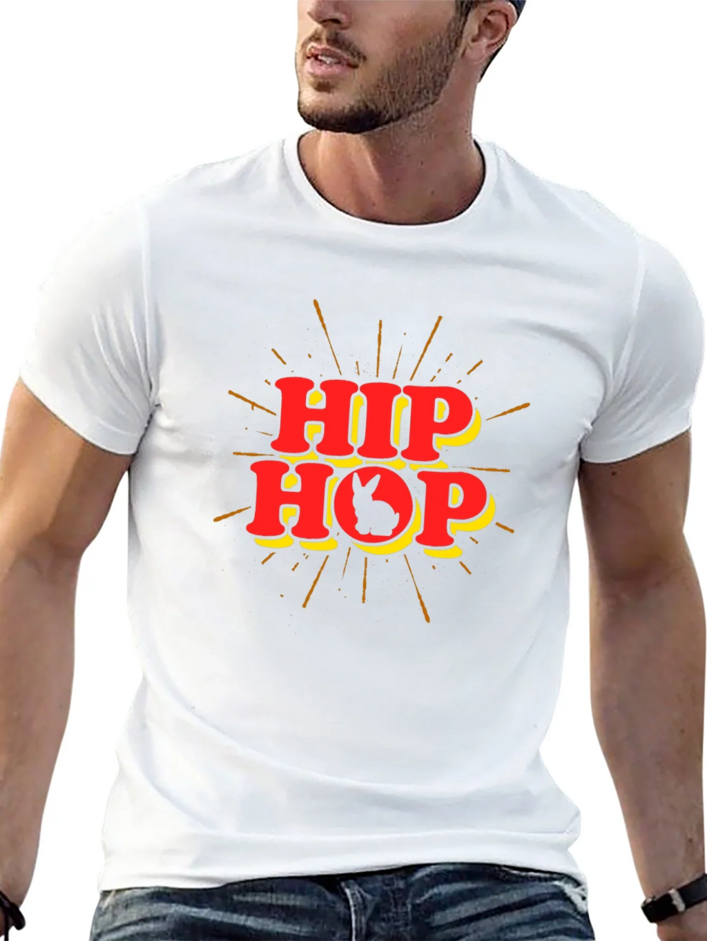 Hip Hop Easter Bunny T-Shirt - Mens product image 12