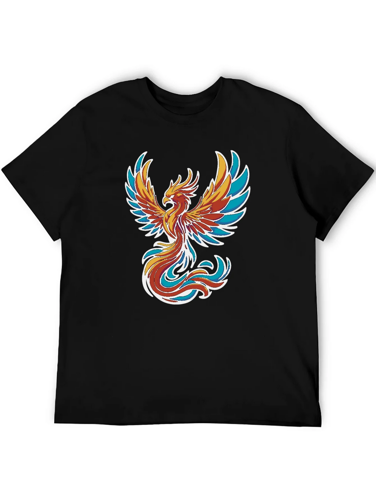 Phoenix Graphic Black T-Shirt product image 5