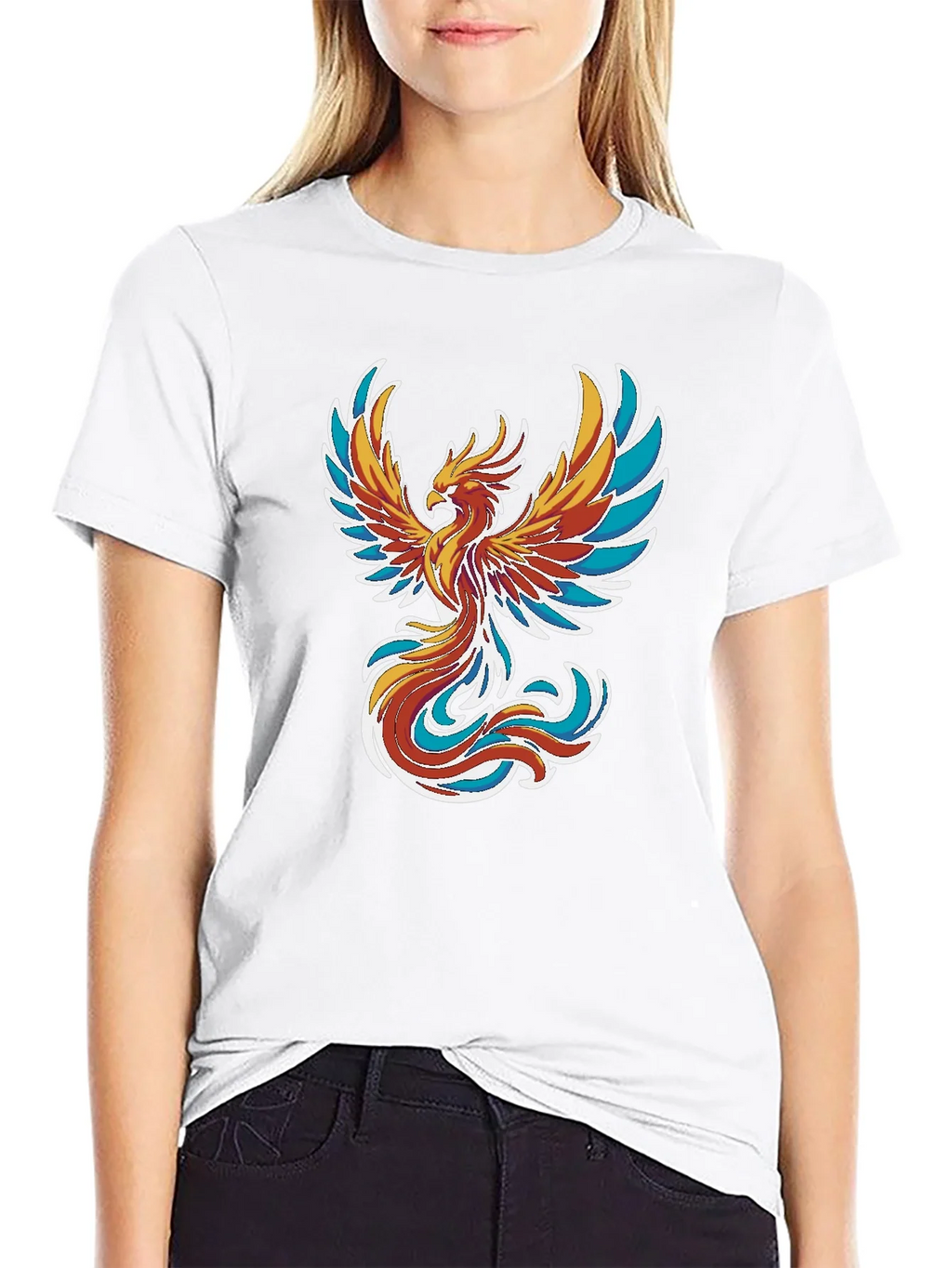 Phoenix Graphic Black T-Shirt product image 8