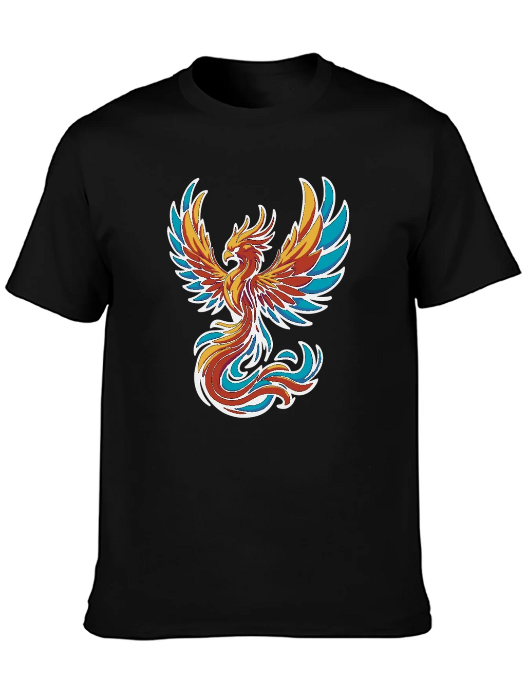 Phoenix Graphic Black T-Shirt product image 3