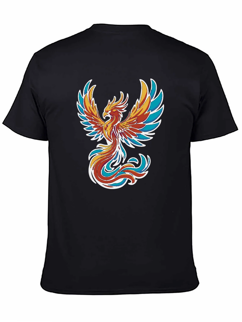 Phoenix Graphic Black T-Shirt product image 4