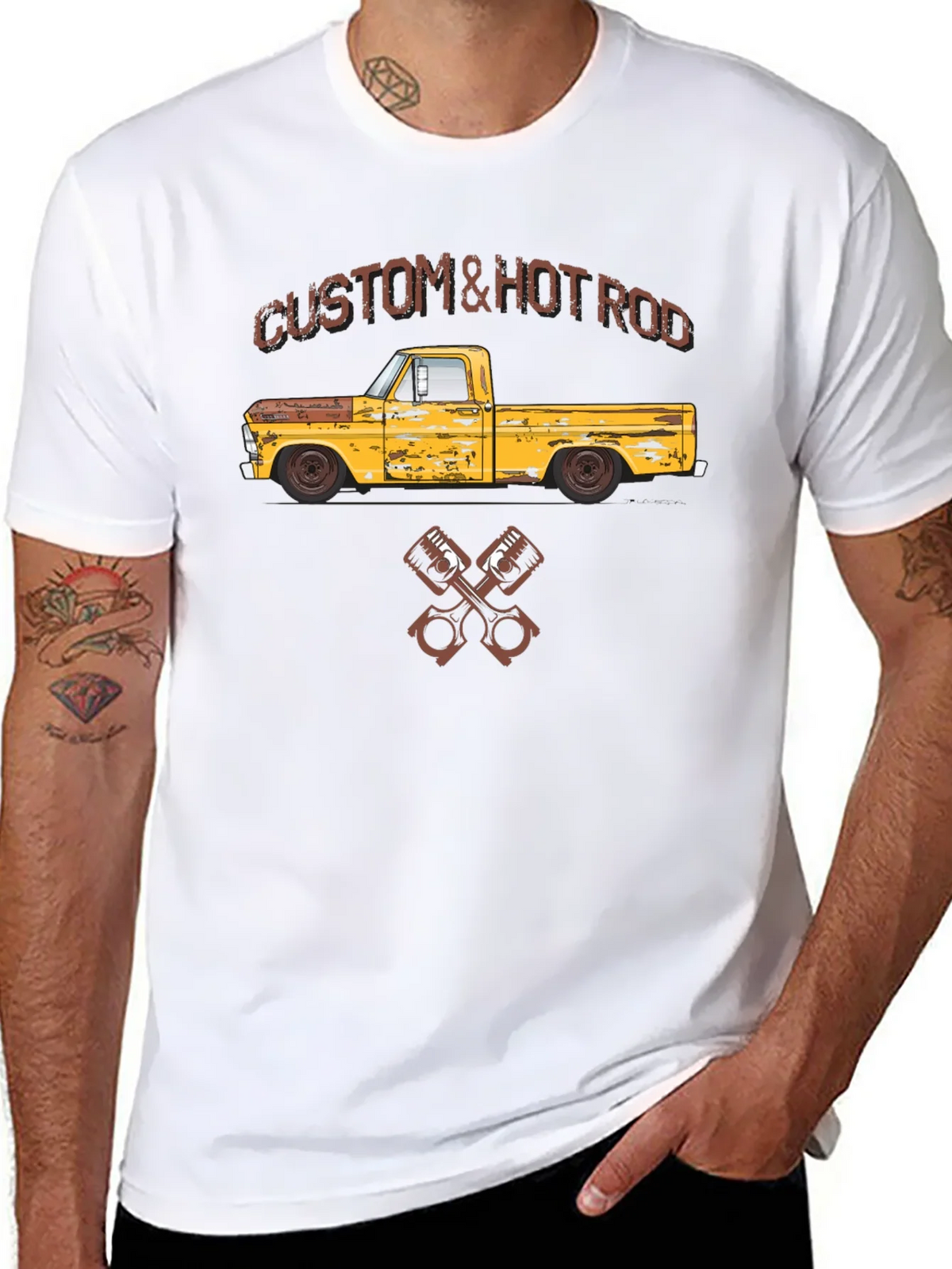Custom & Hot Rod Truck Graphic Tee product image 4