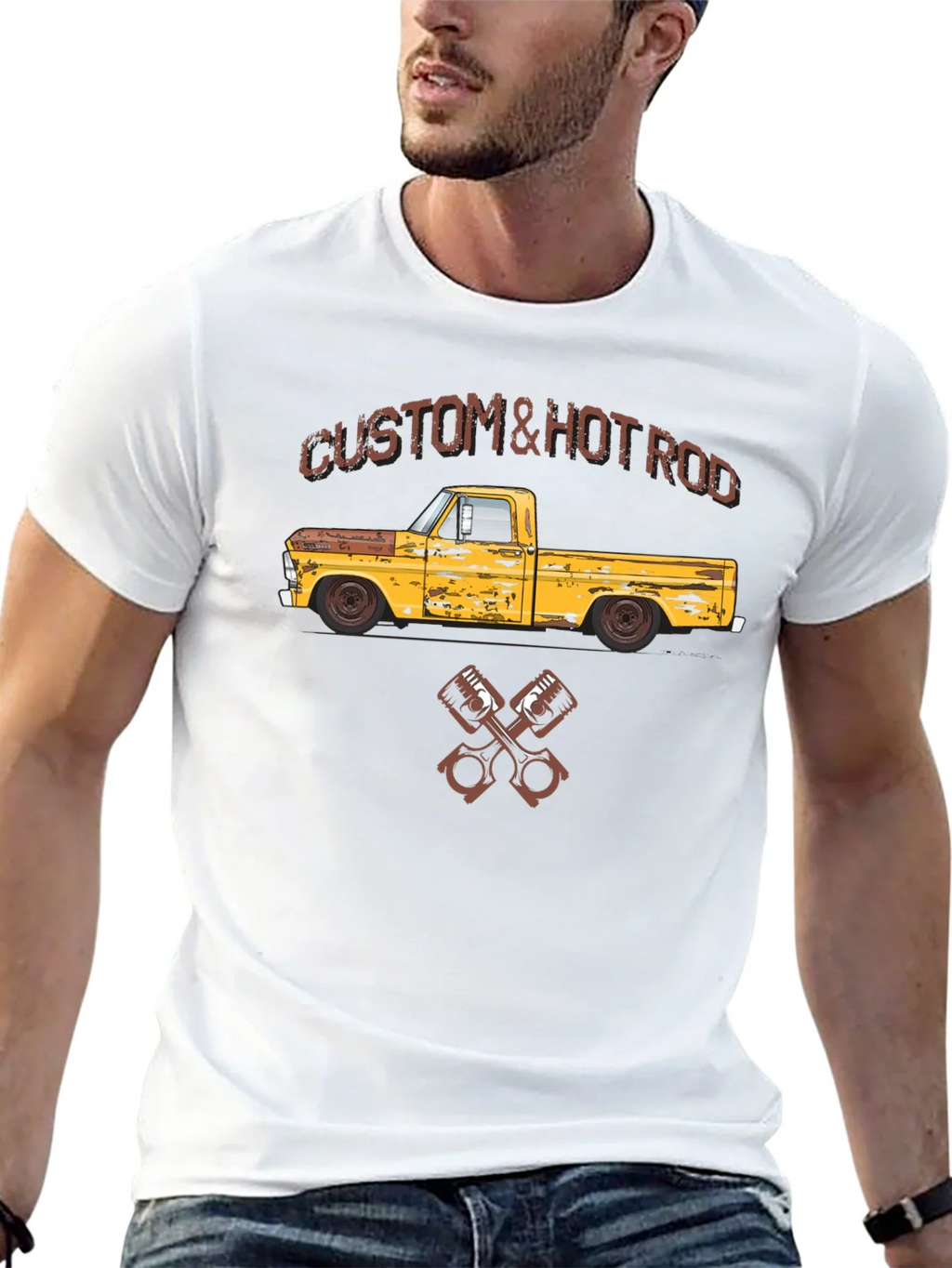 Custom & Hot Rod Truck Graphic Tee product image 7
