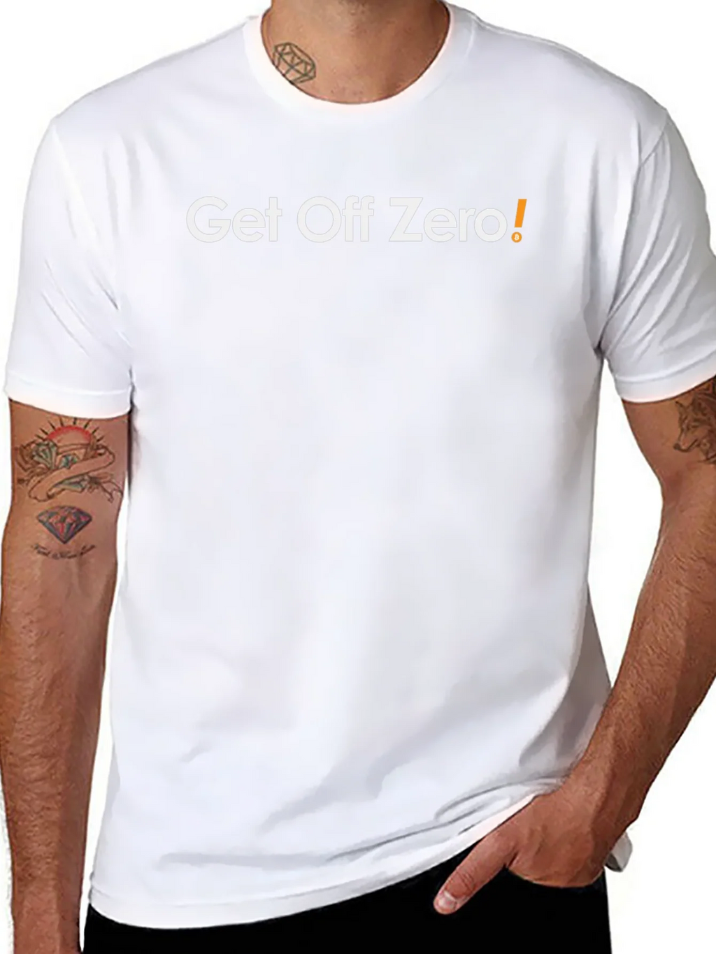 Get Off Zero! Crewneck T-Shirt product image 7