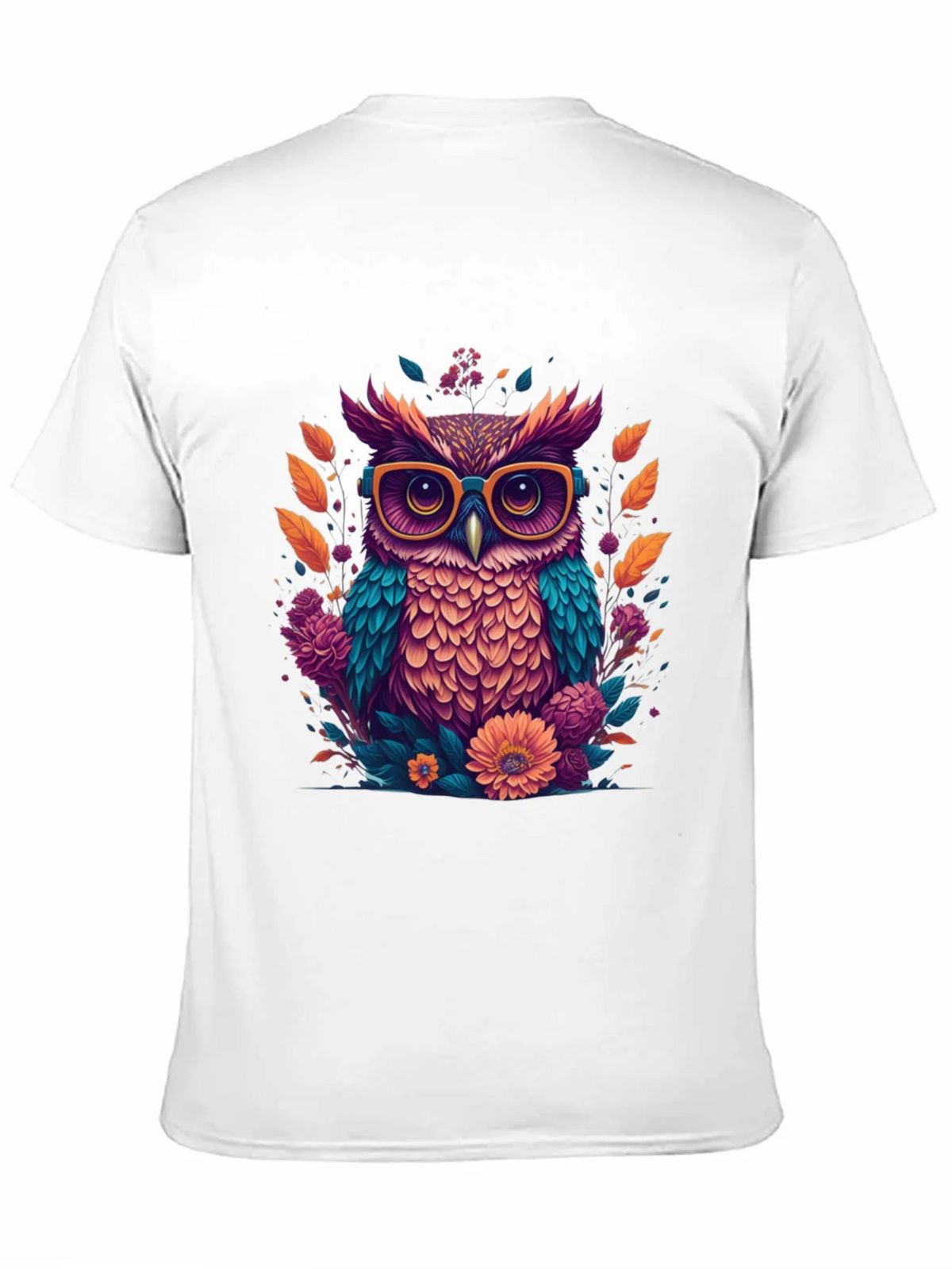 Owl with Glasses Graphic Tee product image 10