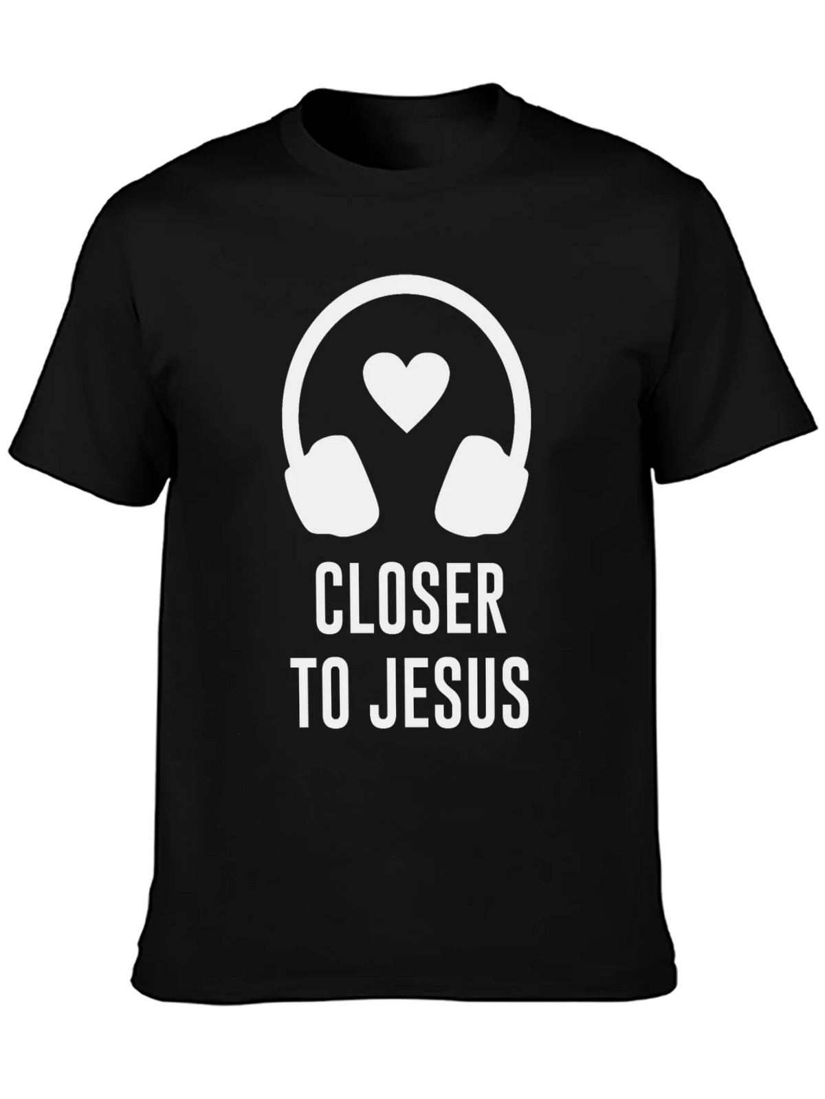 Closer to Jesus Music Lover T-Shirt product image 3