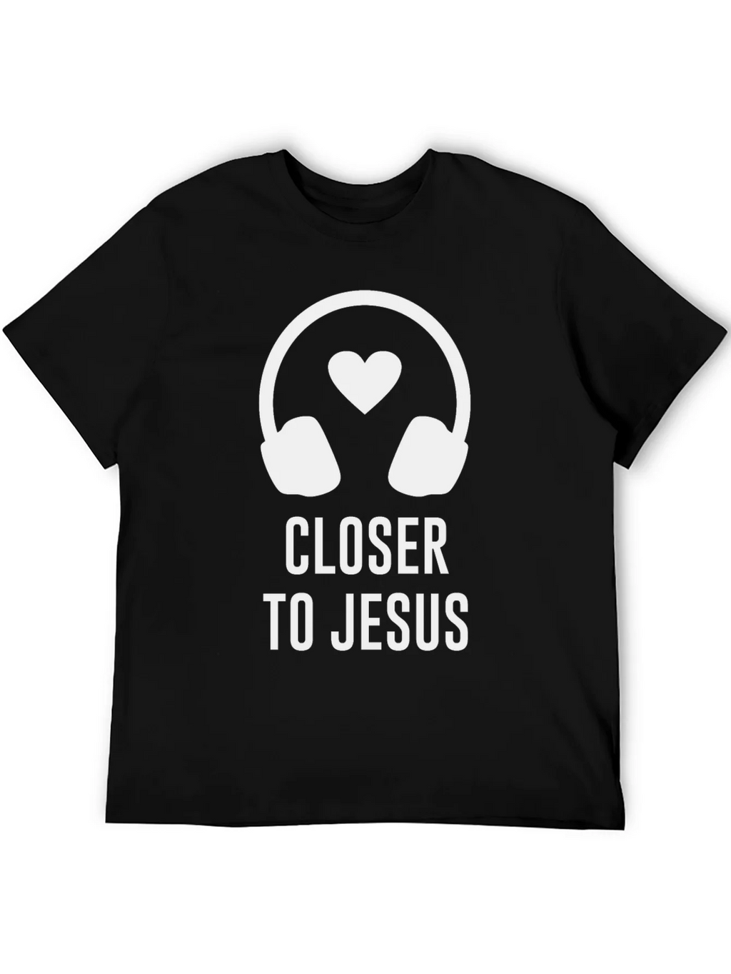 Closer to Jesus Music Lover T-Shirt product image 5