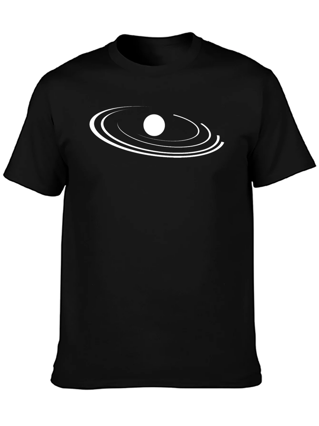 Orbit Graphic Tee - Black Cotton Blend product image 3